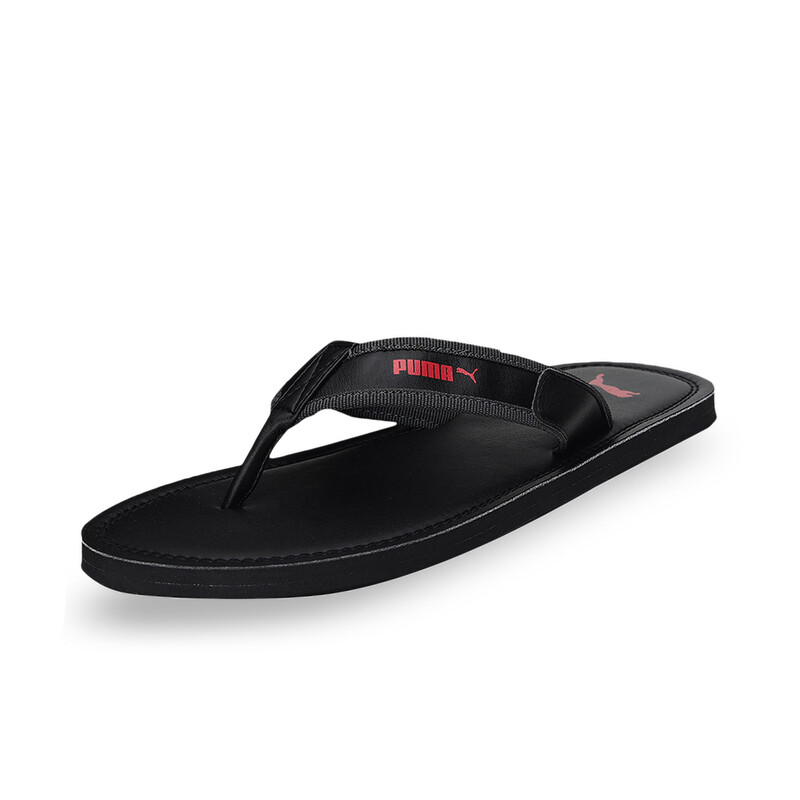 Men's PUMA Tsukisho V2 Flip-Flops Sandals in Black/Red size UK 6