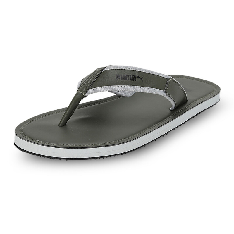 Men's PUMA Tsukisho V2 Slippers Sandals, Black/gray/green