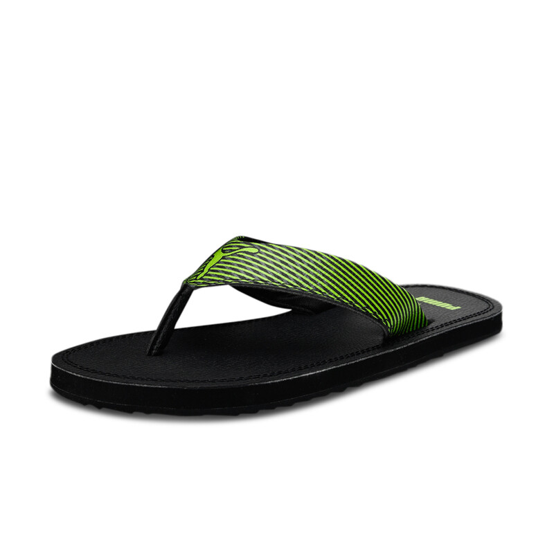PUMA Flash Cat V2 Unisex Flip Flops, Black/yellow