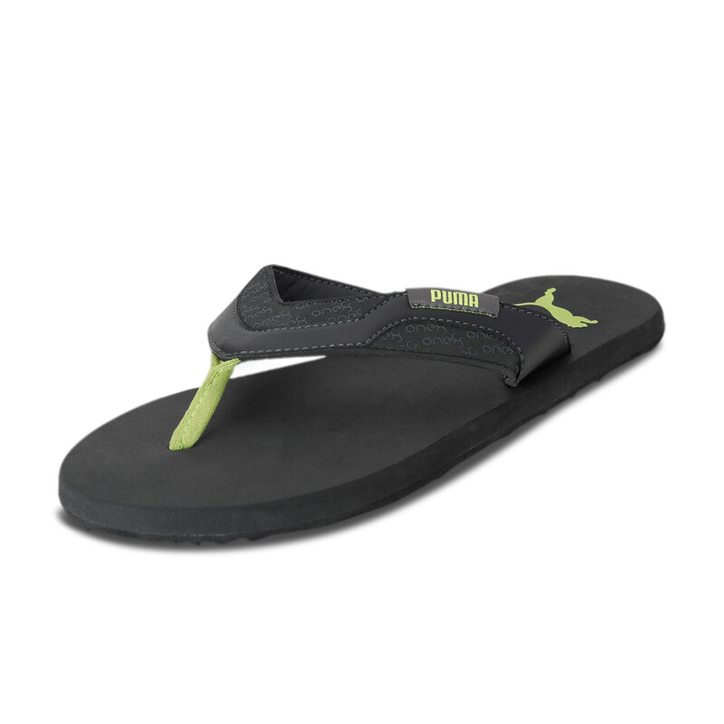

Men's PUMA Breeze V6 One8 Flip-Flops Sandals, Black/yellow