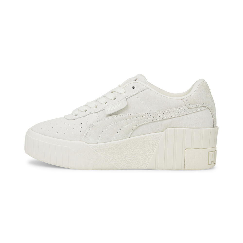 Cali Wedge Tonal Women's Sneakers | White - PUMA