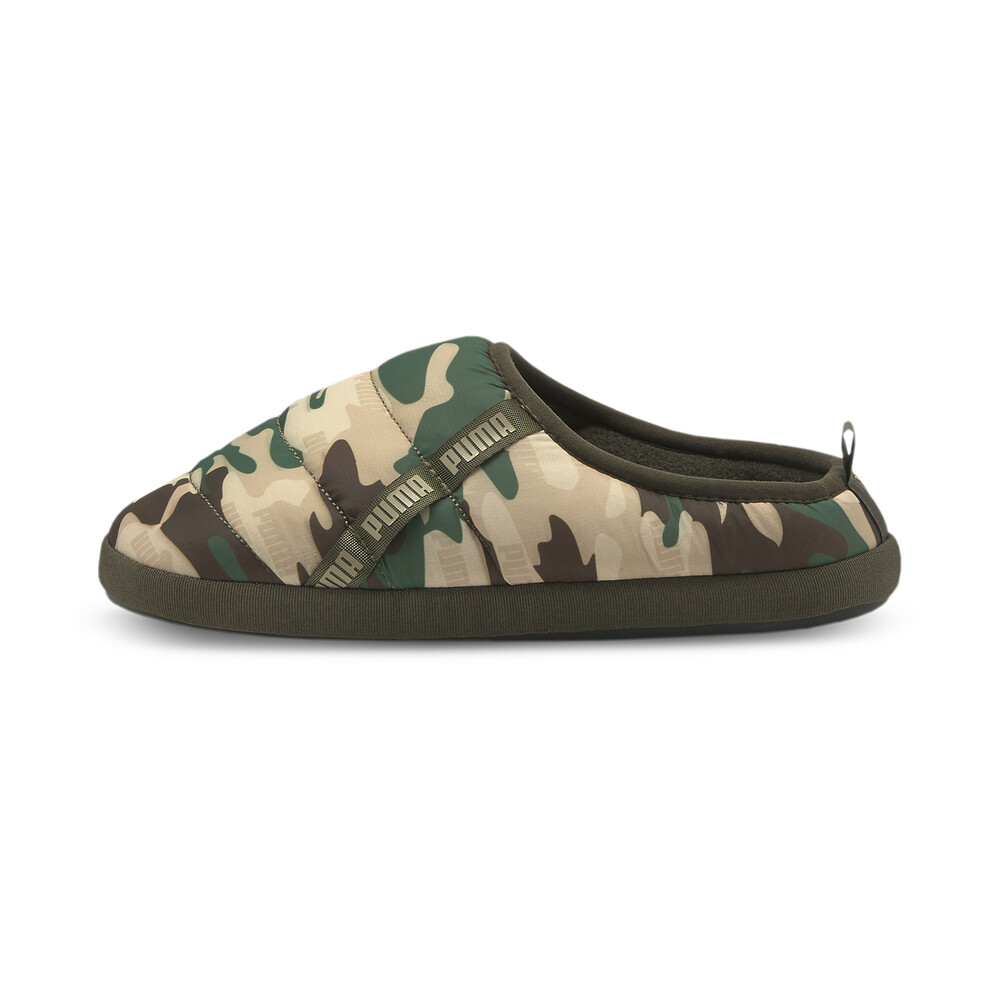 Scuff Camo Slippers | Green - PUMA