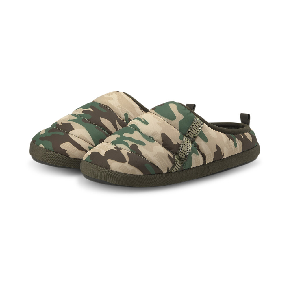 Scuff Camo Slippers | Green - PUMA