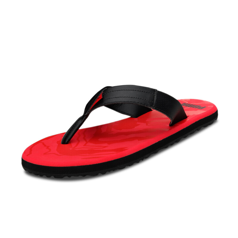 

Men's PUMA Oleum Reload Flip-Flops Sandals, Black/red