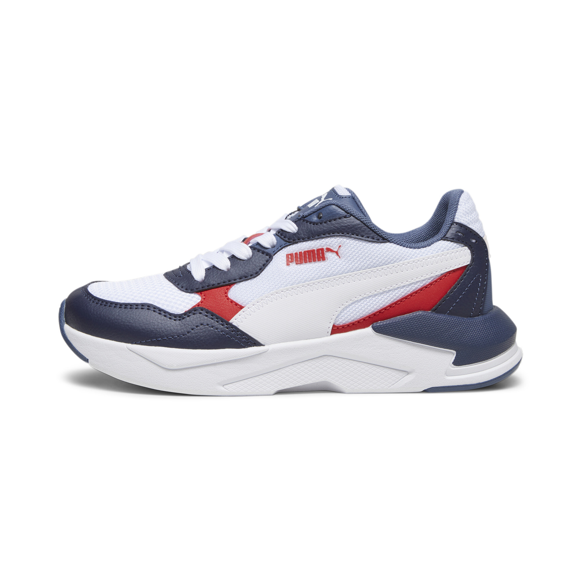 Puma X-Ray Speed Lite Sneakers Teenager Schuhe Für Für Kinder | Mit Plain | Navy/White/Red | Größe: 39