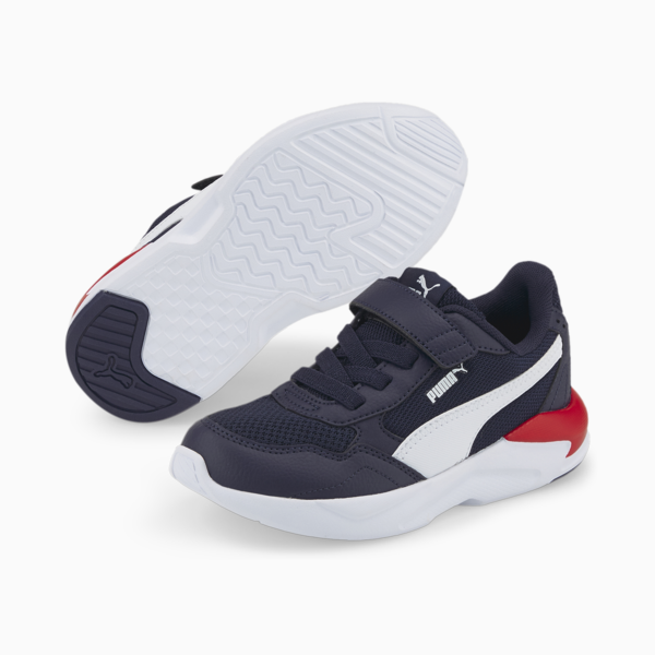 X-Ray Speed Lite AC Kids' Trainers, Peacoat-Puma White-High Risk Red, large-ZAF