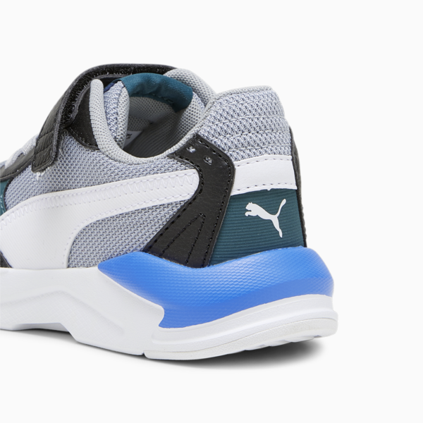 X-Ray Speed Lite AC Kids' Trainers, PUMA Black-PUMA White-Malachite, large-ZAF