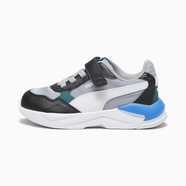 X-Ray Speed Lite AC Kids' Trainers, PUMA Black-PUMA White-Malachite, large-ZAF