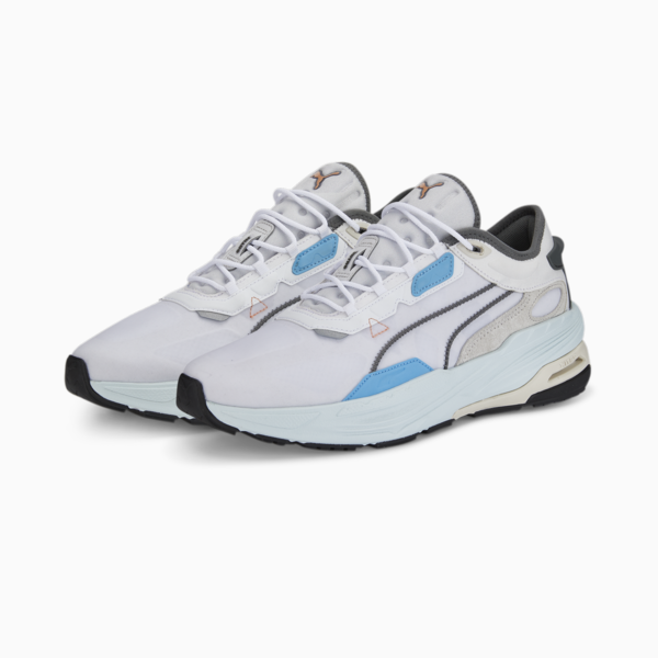 Extent Nitro Europa Sneakers, Puma White-Nitro Blue, large-ZAF