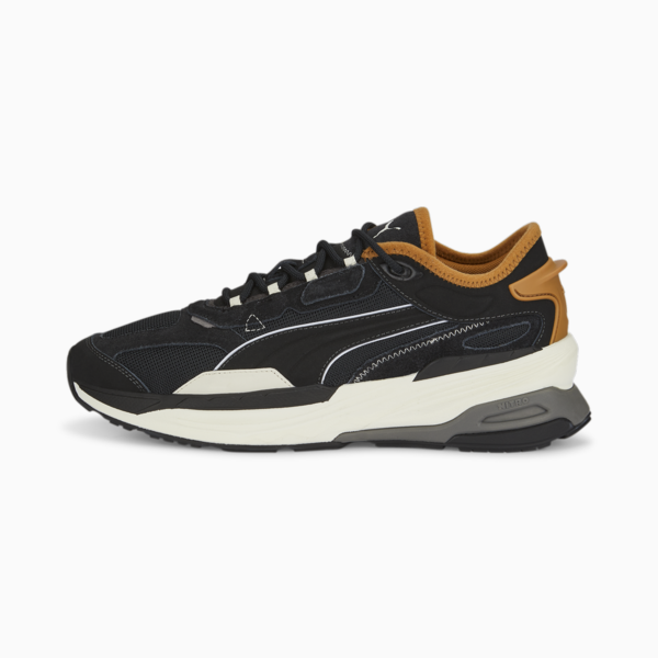 Extent Nitro Heritage Sneakers, Jet Black-Whisper White, large-ZAF