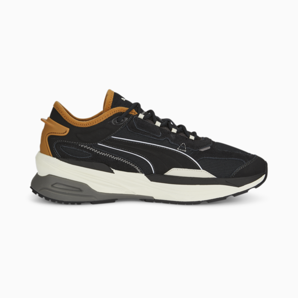 Extent Nitro Heritage Sneakers, Jet Black-Whisper White, large-ZAF