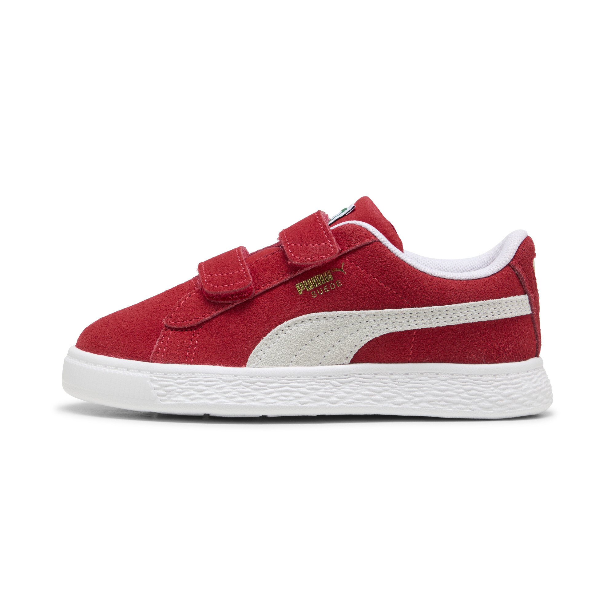 Puma Suede Classic LF V Sneakers Kinder Schuhe | Mit Plain | High Risk Red/White | Größe: 30