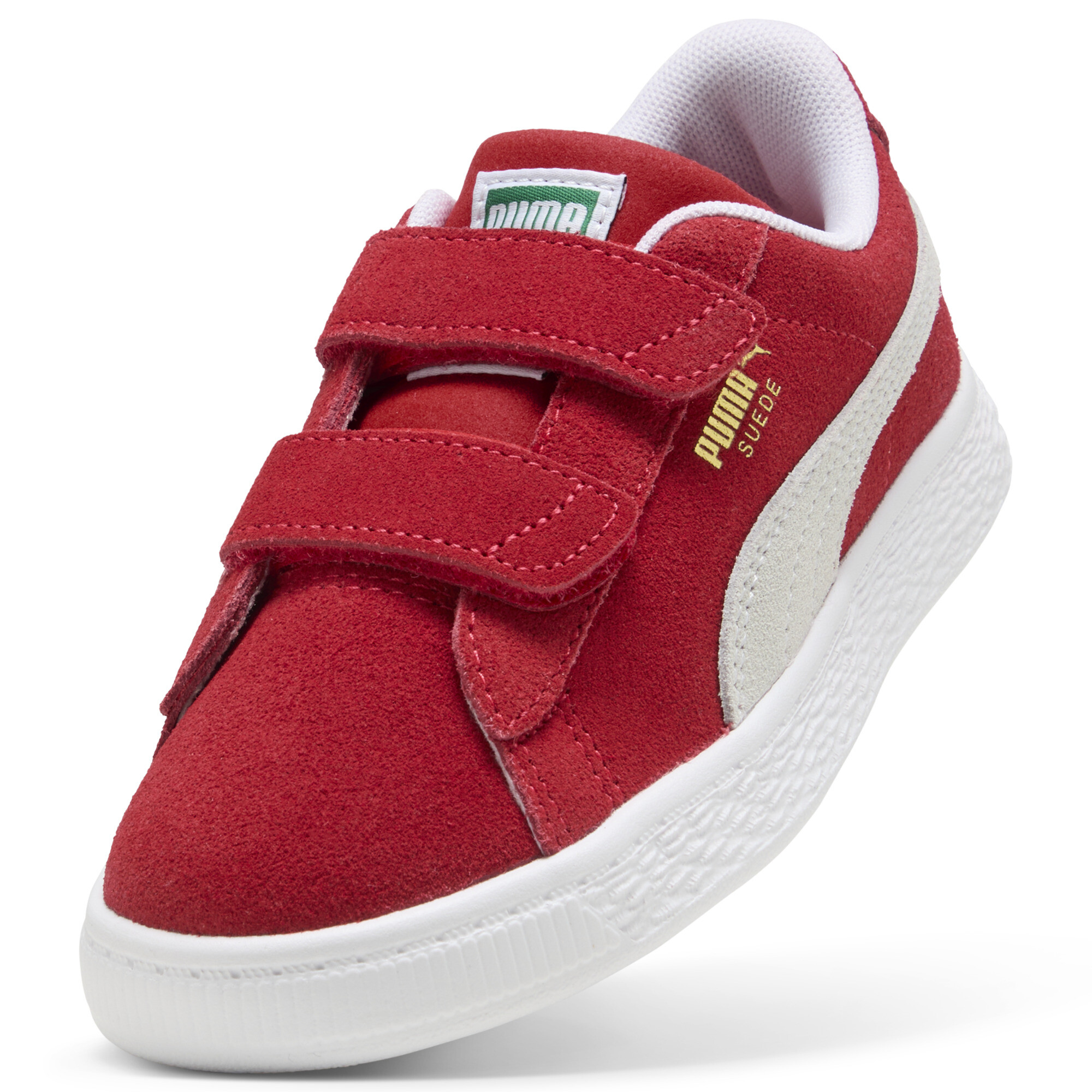 Suede Classic LF V sportschoenen, Rood/Wit, Maat 31,5 | PUMA