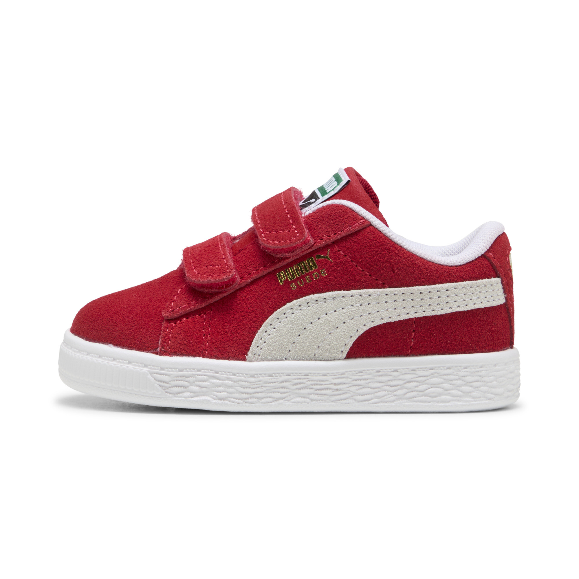 Puma Suede Classic LF V Sneakers Baby Schuhe | Mit Plain | High Risk Red/White | Größe: 25