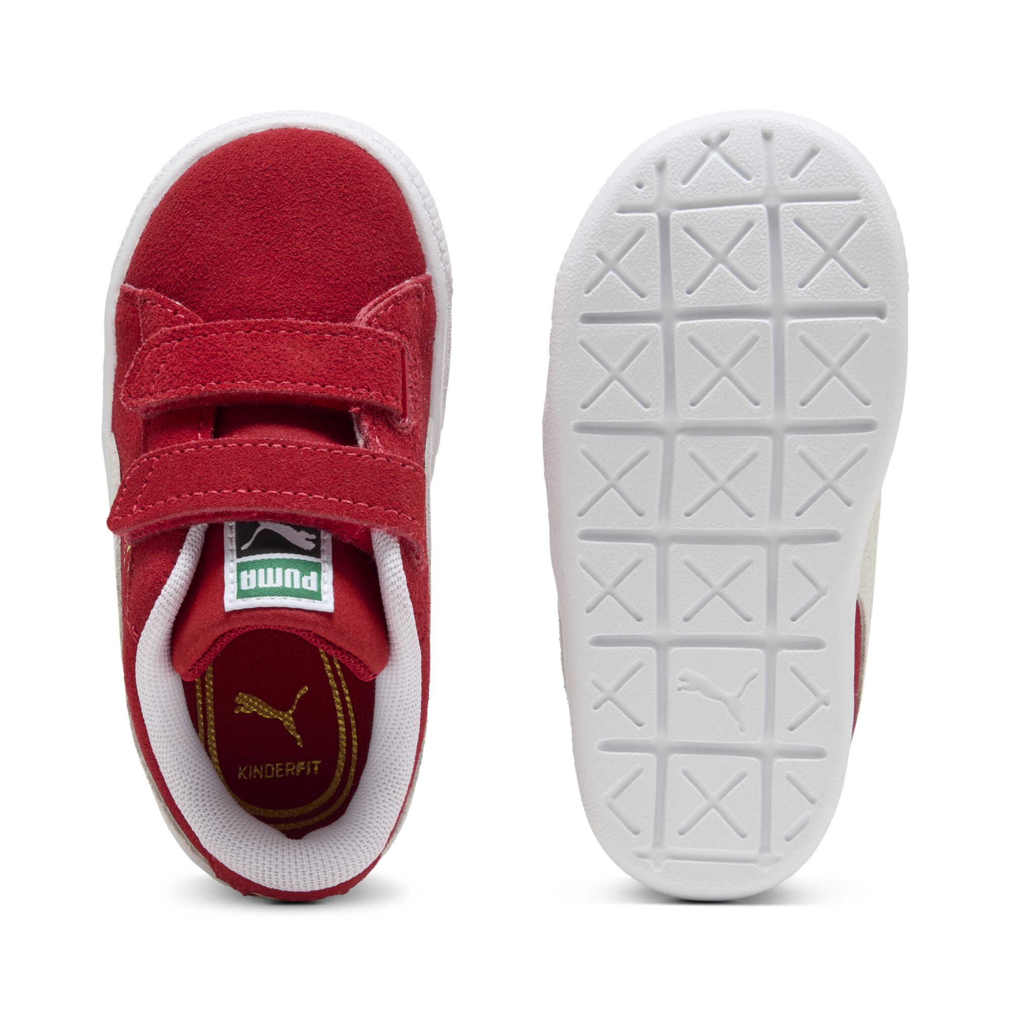 PUMA Suede Classic LF V sneakers, Rood/Wit, Maat 20 thumbnail 4