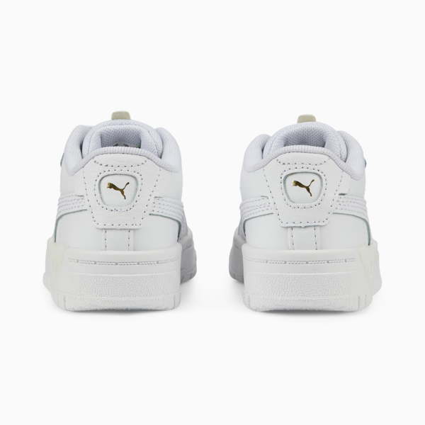 Cali Dream Lth AC Babies' Trainers, Puma White, large-ZAF