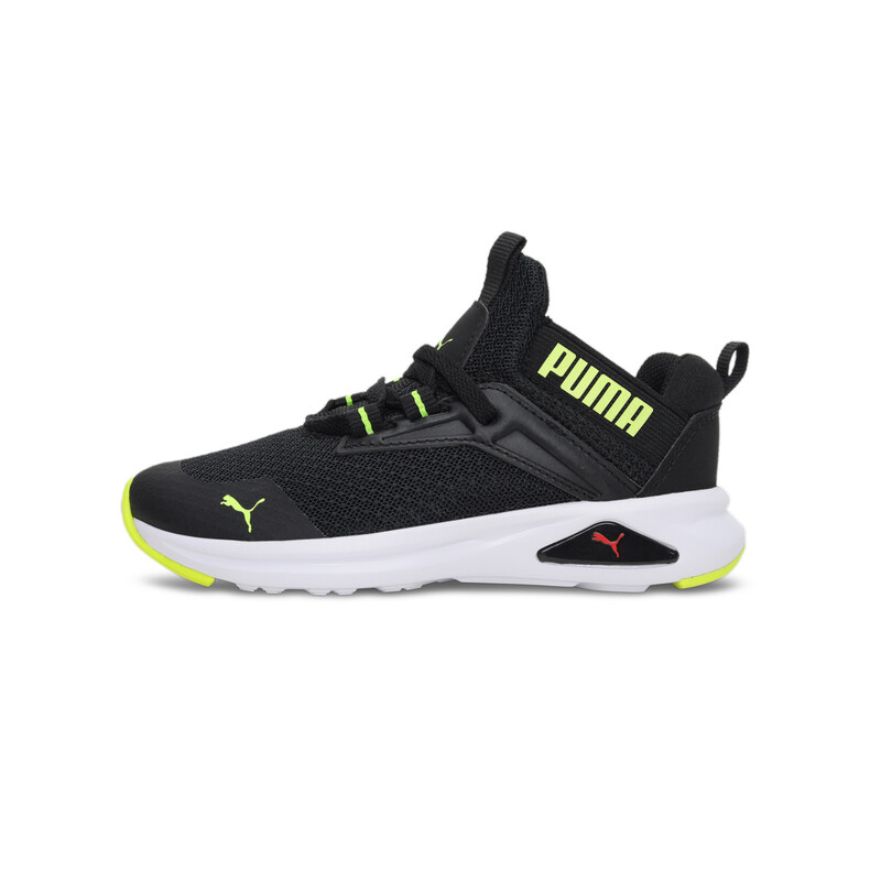 

PUMA Enzo 2 Refresh AC Infant Shoes, Black/yellow