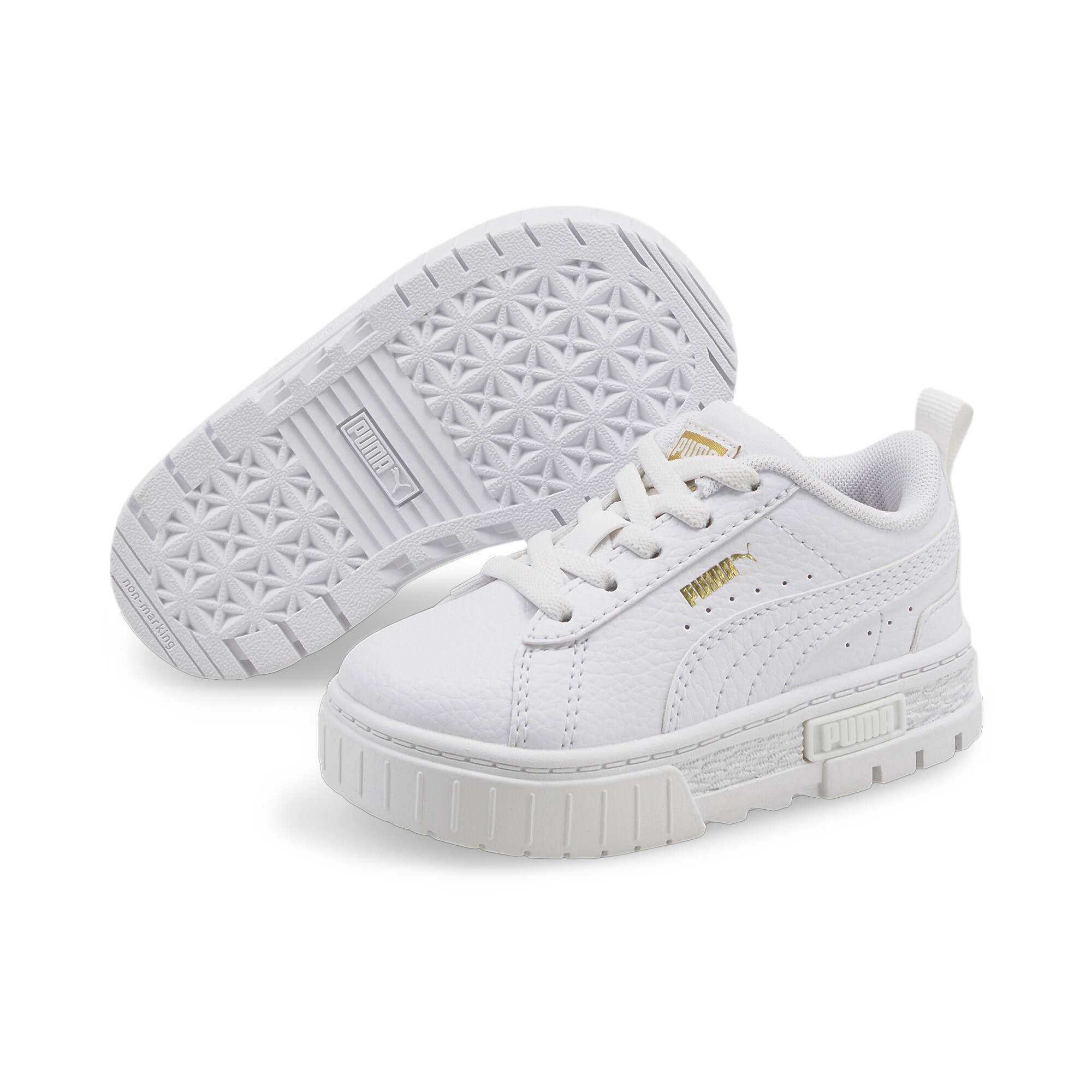 PUMA Mayze Lth Alternative Closure Trainers Sports Shoes Baby 