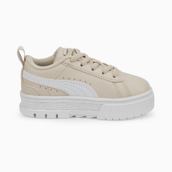 Mayze Lth Alternative Closure Babies' Trainers, Island Pink-Puma White, large-MEX