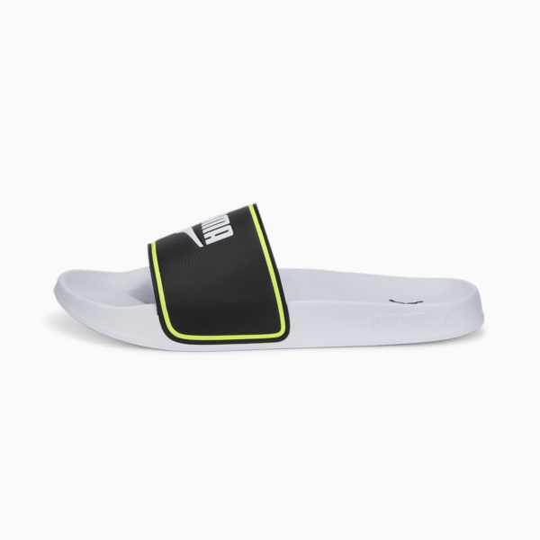 Leadcat 2.0 Elevate Sandal, Puma Black-Puma White-Lime Squeeze, large-MEX