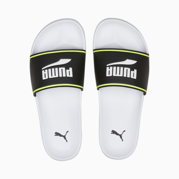 Leadcat 2.0 Elevate Sandal, Puma Black-Puma White-Lime Squeeze, large-MEX