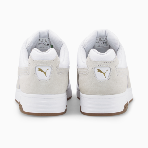 Slipstream Lo Suede FS Sneakers, Puma White-Gum, large-ZAF