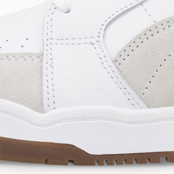 Slipstream Lo Suede FS Sneakers, Puma White-Gum, large-ZAF
