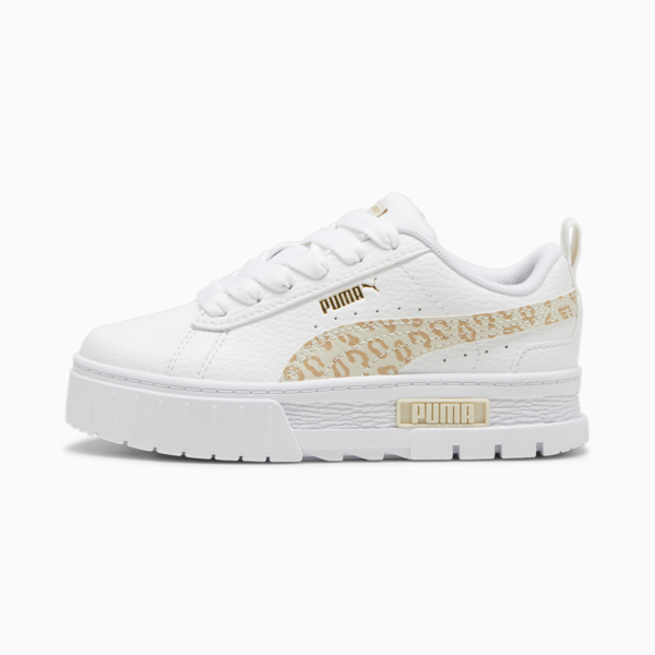 Zapatillas Mayze Wild para niñas, PUMA White-Sand Dune, large-ARG