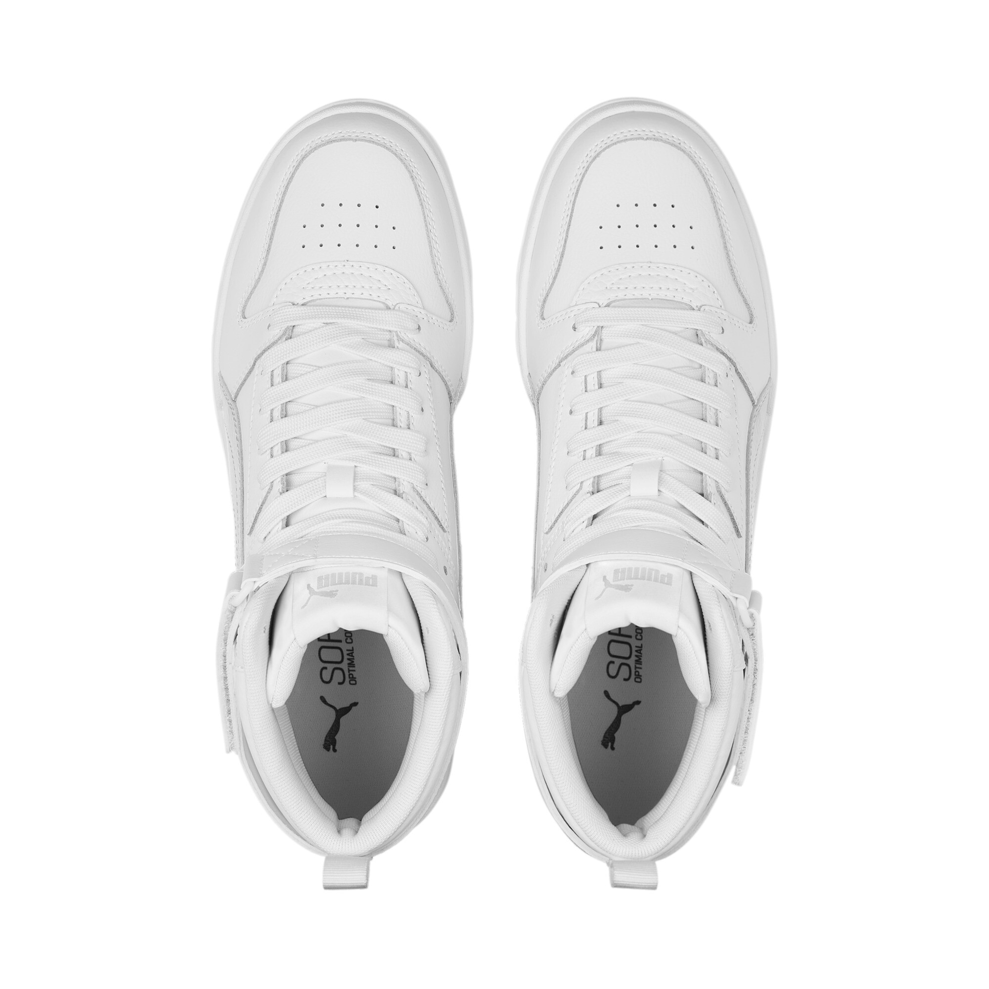 Men's PUMA RBD Game Sneakers In White/Gold, Size EU 47