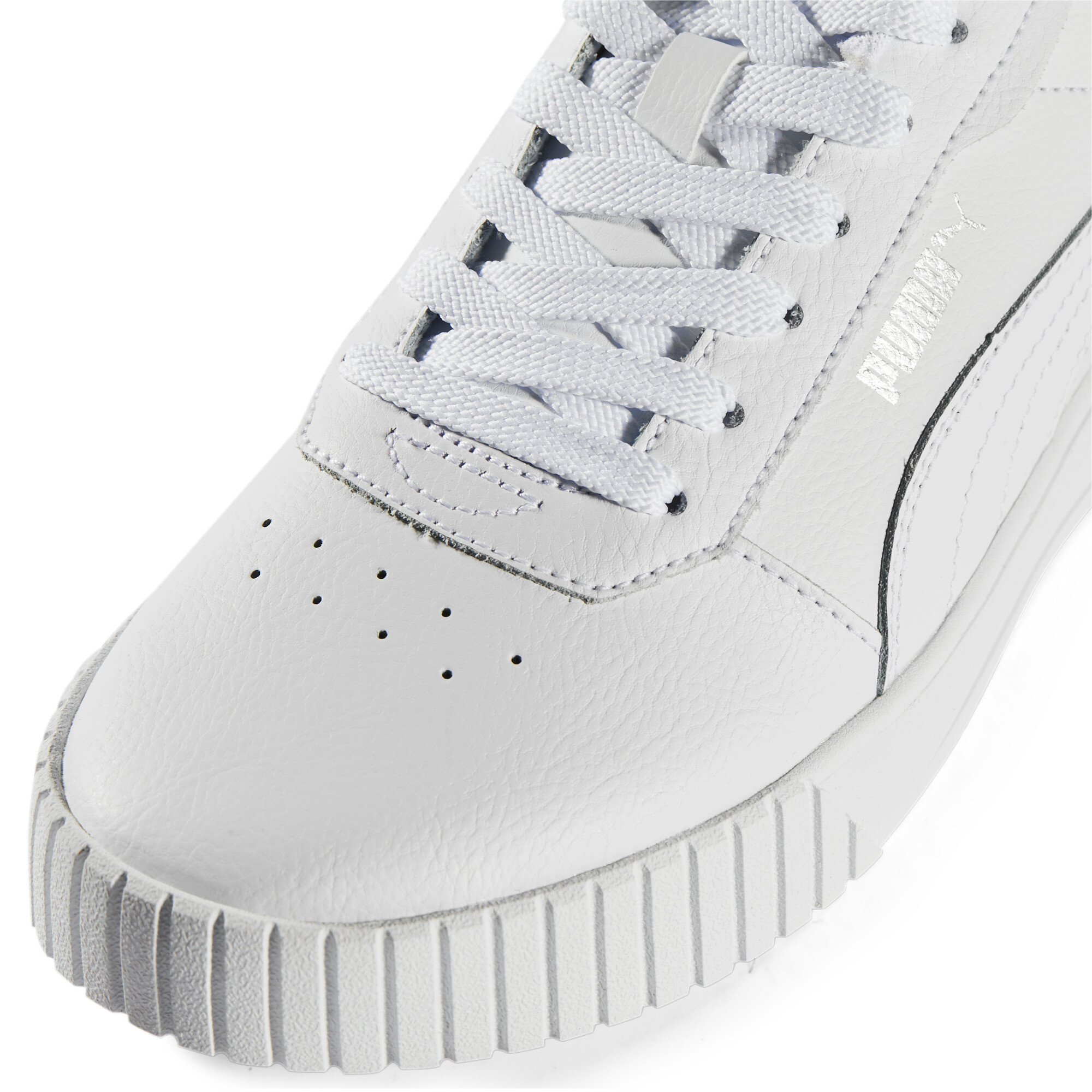 Women's Puma Carina 2.0 Sneakers, White, Size 37, Shoes