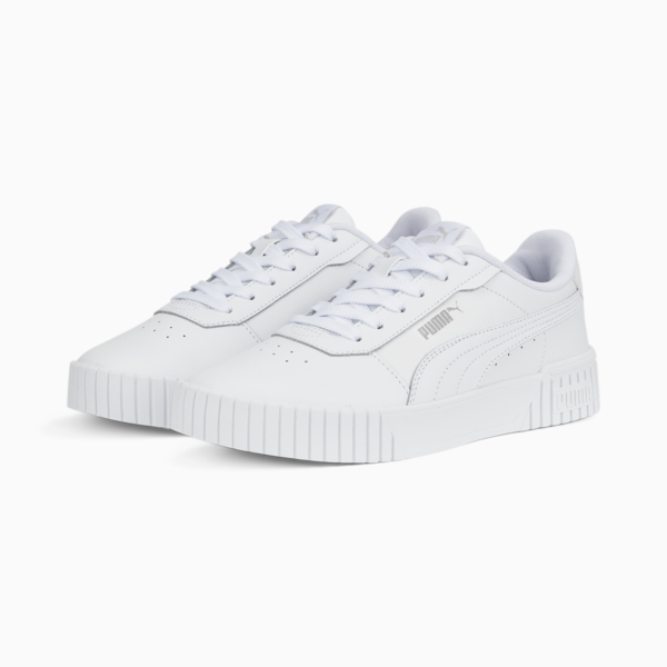 Carina 2.0 Sneakers Women, Puma White-Puma White-Puma Silver, large-ZAF