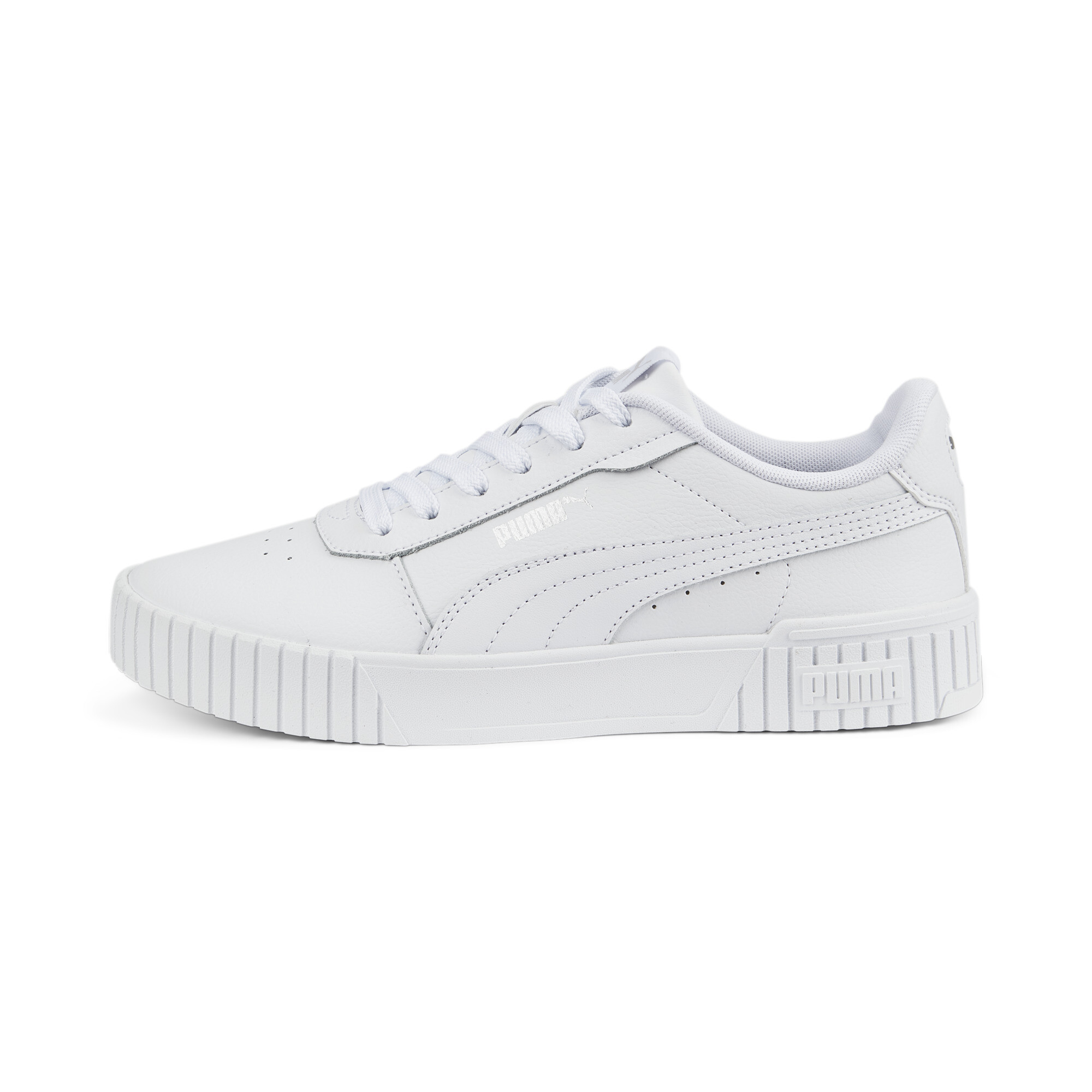 Puma Carina 2.0 Sneakers Damen Schuhe | White/Silver | Größe: 38.5