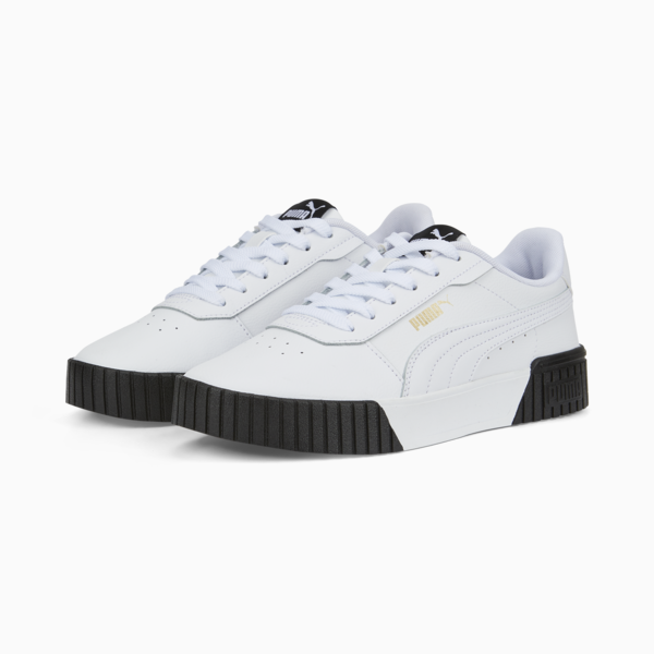 Carina 2.0 Sneakers Women, Puma White-Puma White-Puma Team Gold-Puma Black, large-ZAF