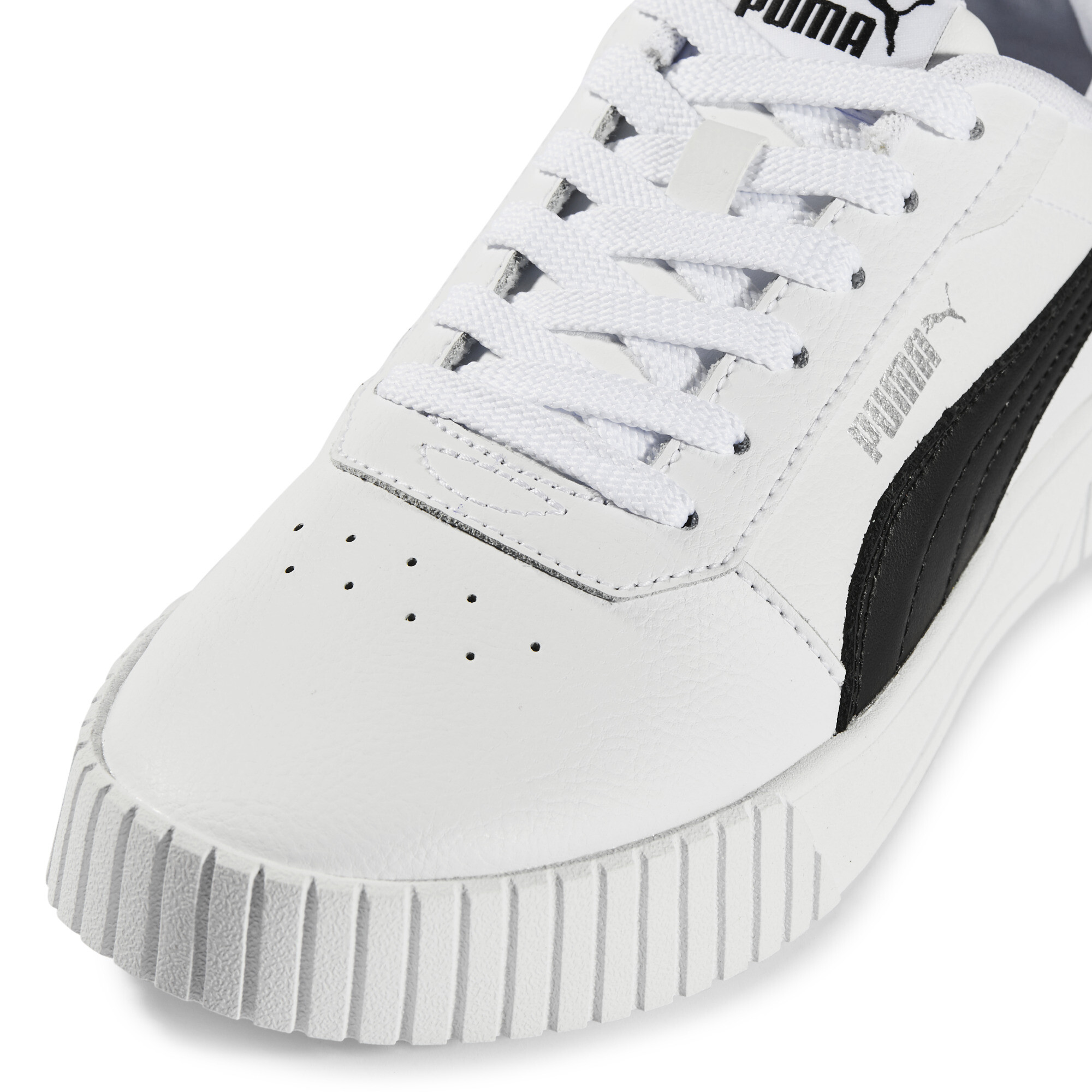 Women's Puma Carina 2.0 Sneakers, White, Size 40.5, Shoes