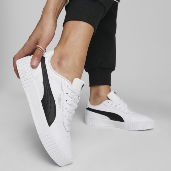 Carina 2.0 Sneakers Women, Puma White-Puma Black-Puma Silver, large-MEX