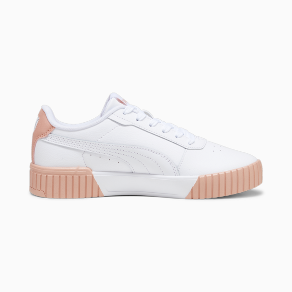 Carina 2.0 Sneakers Women, PUMA White-Poppy Pink-PUMA Silver, large-ZAF