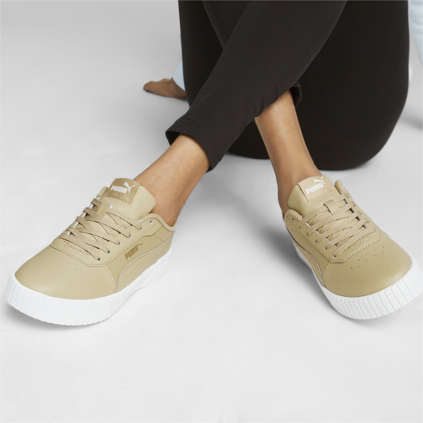 Carina 2.0 Sneakers Women, Sand Dune-PUMA Gold-PUMA White, large-ZAF