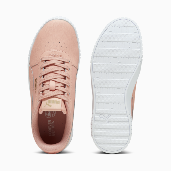 Carina 2.0 Sneakers Women, Poppy Pink-PUMA Gold-Matte Puma Gold-PUMA White, large-ZAF