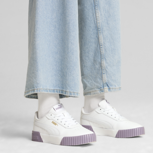 Carina 2.0 Sneakers Women, PUMA White-Pale Plum-PUMA Gold, large-ZAF
