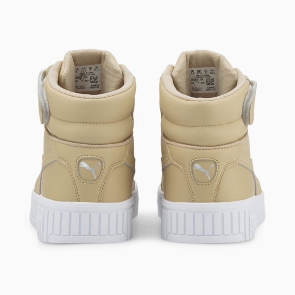 Carina 2.0 Mid Sneakers Women, Light Sand-Light Sand-Puma Silver-Puma White, large-ZAF