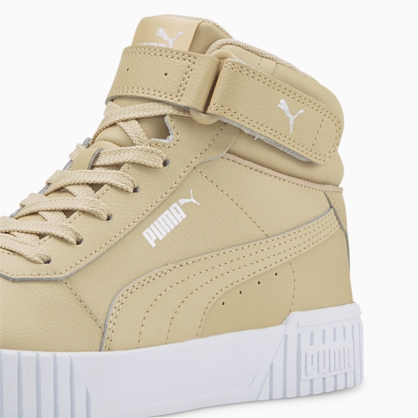 Carina 2.0 Mid Sneakers Women, Light Sand-Light Sand-Puma Silver-Puma White, large-ZAF