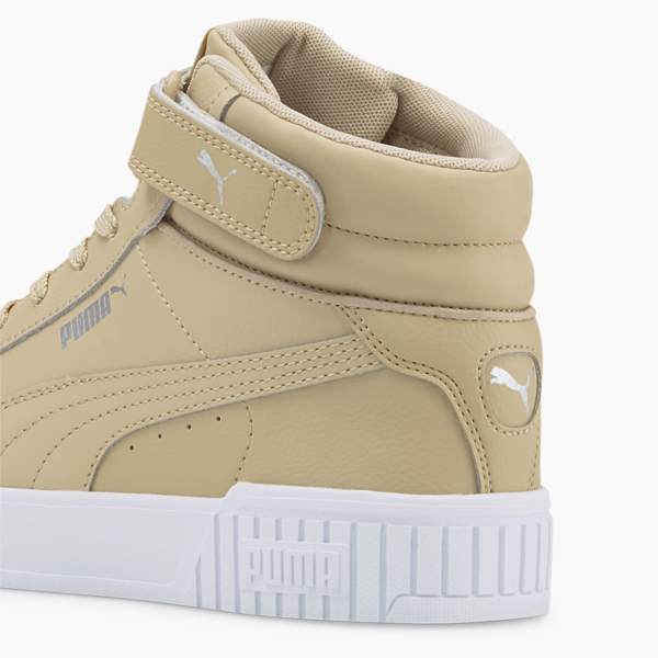 Carina 2.0 Mid Sneakers Women, Light Sand-Light Sand-Puma Silver-Puma White, large-ZAF