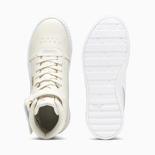 Carina 2.0 Mid Sneakers Women, Alpine Snow-PUMA White-PUMA Gold, large-ZAF