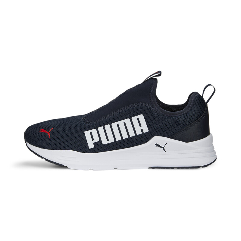 

PUMA Wired Rapid Unisex Sneakers, White/black/red