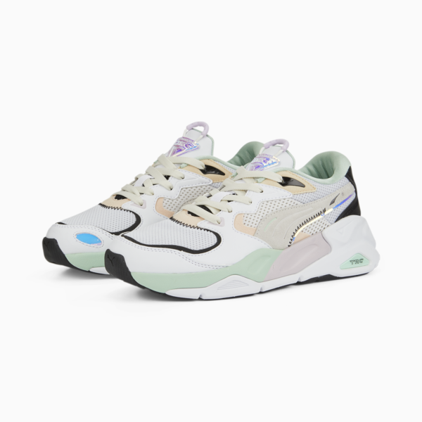 TRC MIRA Dimensions Sneakers Women, Puma White-Nimbus Cloud, large-ZAF