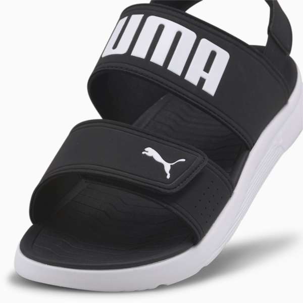 Backstrap Sandals, Puma Black-Puma White, large-ZAF
