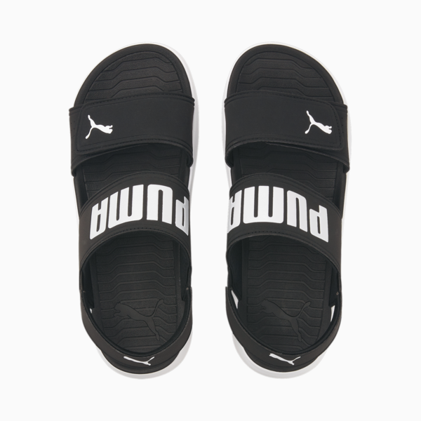 Backstrap Sandals, Puma Black-Puma White, large-ZAF