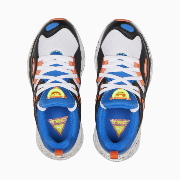 Tenis deportivos TRC Blaze Galaxy2 para jóvenes, Puma Black-Victoria Blue, large-MEX