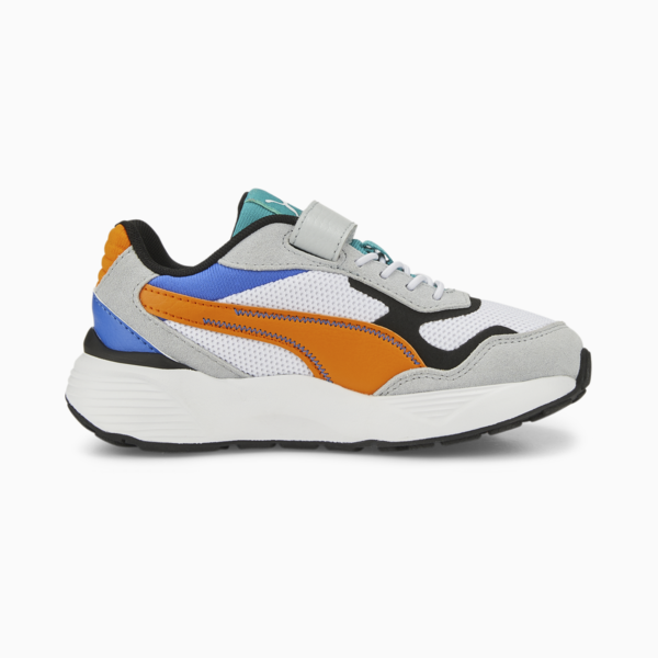 RS-Metric Alternative Closure Sneakers Kids, Puma White-Vibrant Orange, large-ZAF