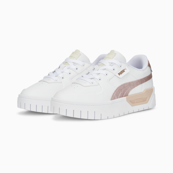 Cali Dream Shiny Pack Sneakers Youth, Puma White-Rose Gold, large-ZAF